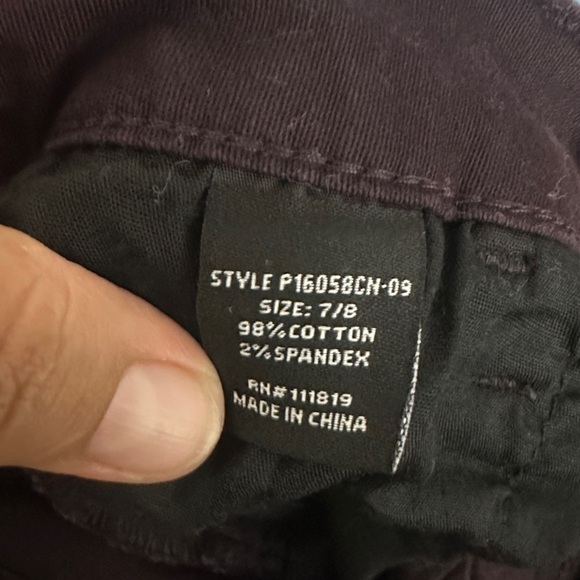 Women's Skinny Jeans in Purple - Picture 9 of 13